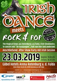 Flyer Irish Dance Goebels Arena Rotenburg